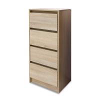 Комод Венсен 4 ящика Дуб Сонома