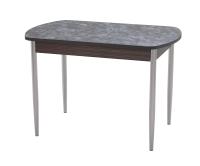 Стол Фаворит нераскладной Кастилло темн/Бодега темный, ножки конус металлик