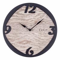 3033-002 Часы настенные из МДФ, открытая стрелка, d=30 см, "Классика" 