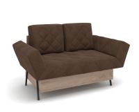 Диван м/г "Джуниор " (кушетка) Camel maron, Дуб Эндгрейн 