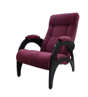 Кресло для отдыха Dondolo, Модель 41, венге, б/л ткань V 15