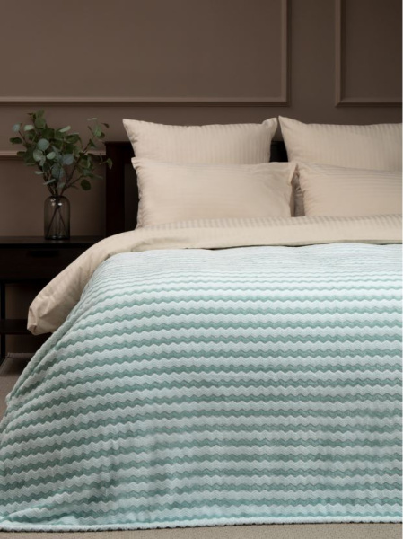 Плед фл Texrepublic жакр.двухцв 150*200 92570