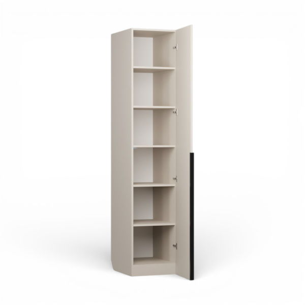 Шкаф для одежды 1дв. (полки) Сен-Дени Кашемир/Дуб латте