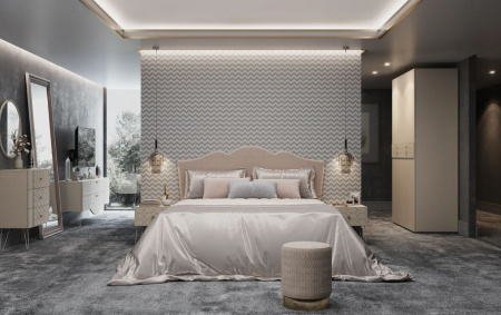 Рица Мод.РЦ-12 Зеркало лам. Сатин