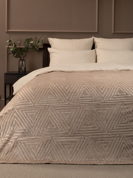 Плед Texrepublic фланель тиснение 1,5сп 93375