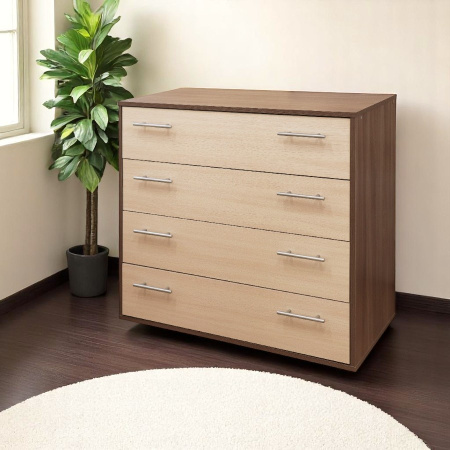 Комод МН-02.10.02/ясень шимо/дуб млечный