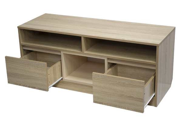 Тумба ТВ ТМ24 дуб сонома/дуб млечный