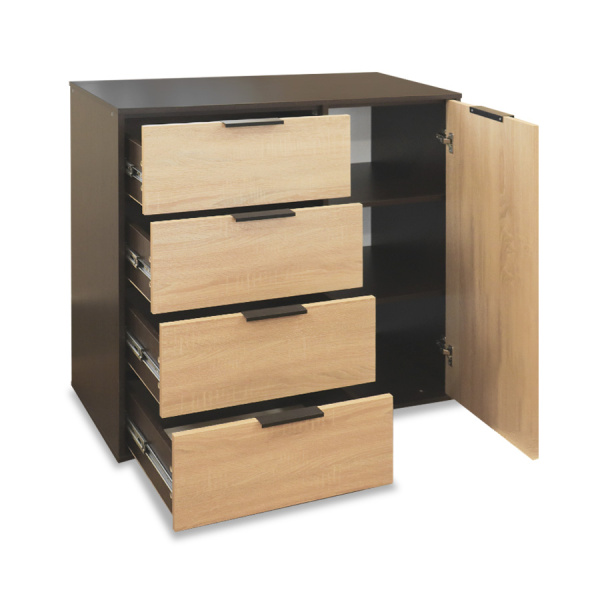 Комод БН-175-03 (986) дуб венге/дуб сонома