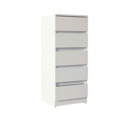 Комод Somero 467.03 5 ящиков Белый