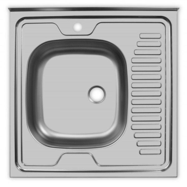 Мойка STD600.600  0,5 мм ЛЕВАЯ