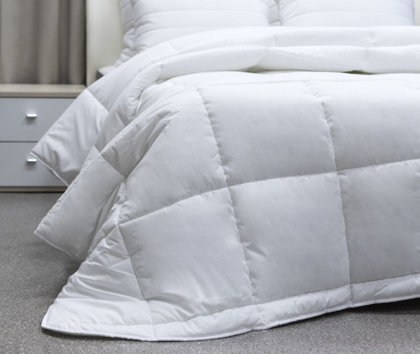 Одеяло стеганое двухстороннее "Comby Cotton" 205*140 Белый ОСХ_СС-12611у