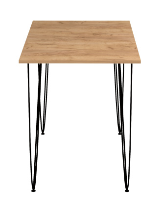 Стол Дарвин 895*610 Дуб крафт/черный