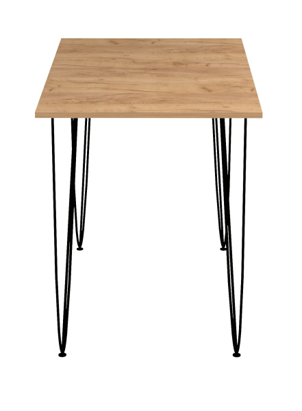 Стол Дарвин 895*610 Дуб крафт/черный