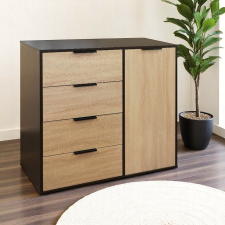 Комод БН-175-03 (986) дуб венге/дуб сонома