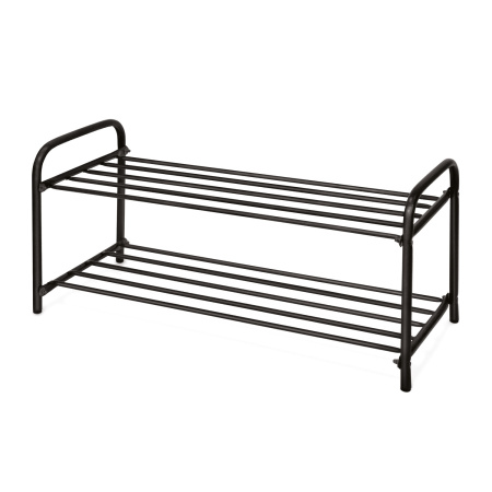 Этажерка для обуви «Комфорт» 2 полки (арт. ЭТК2/Ч) черный