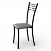 Стул Квинтет Стандарт (черный , к/з Серый 700)
