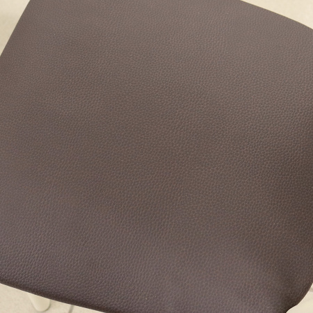 Стул Трилогия (металл Бежевый, к/з Коричневый 130)