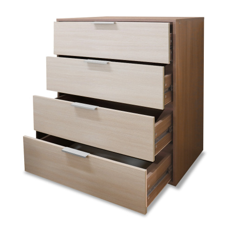 Комод МН-02.10.03/ясень шимо/дуб млечный